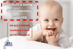 CONTRIBUTO A SOSTEGNO DELLA MATERNITA’/PATERNITA’